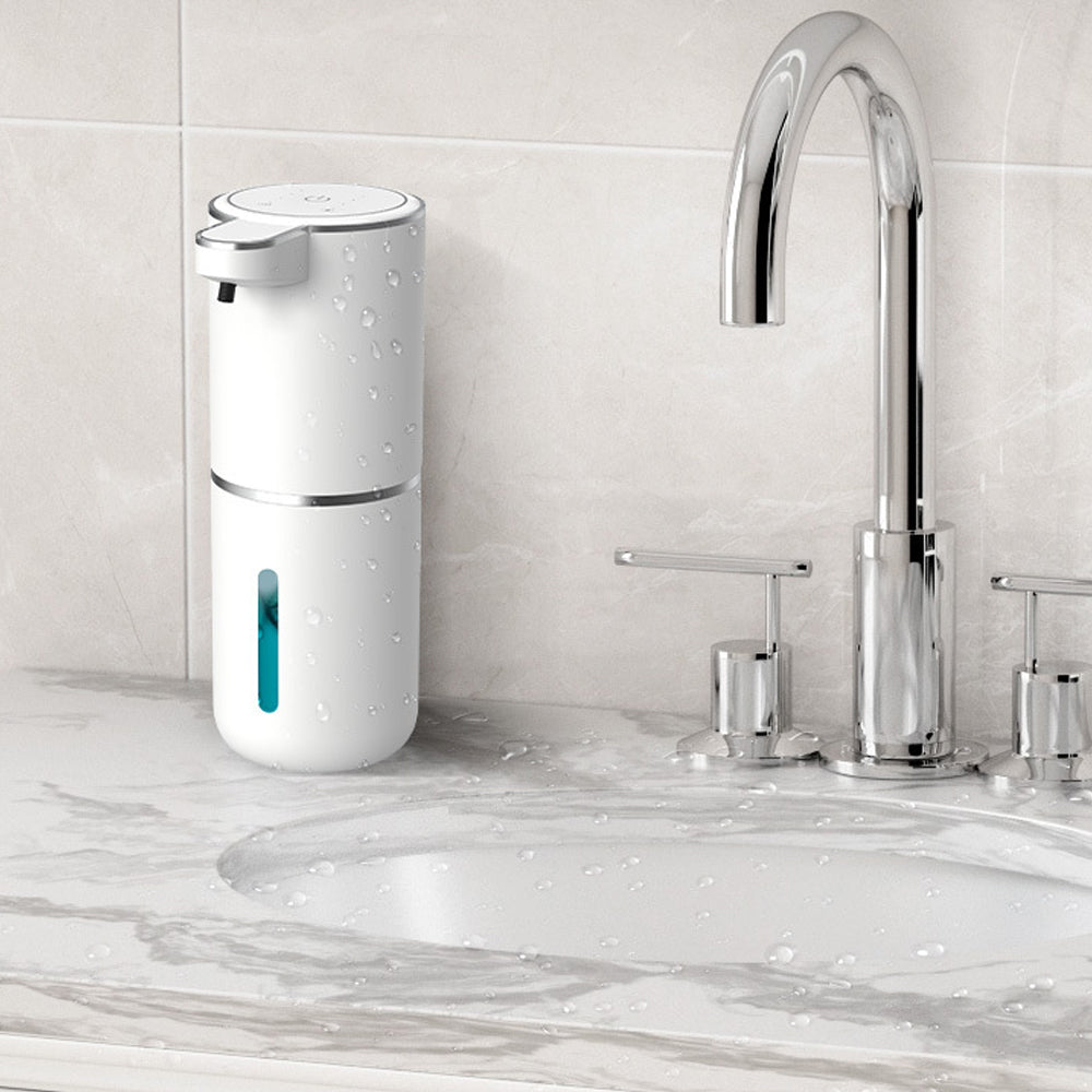 380ML Rechargeable Touchless Automatic Soap Foam Dispenser with 4 Level Adjustable