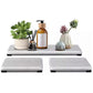3Pcs Non-slip Water Absorbing Diatomite Stone Coasters Tray For Sink