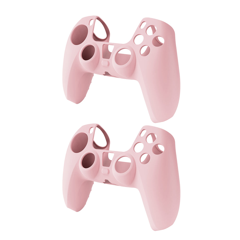 2Pcs Silicone Skin Cover Case for Sony PlayStation PS5 Controller Protective