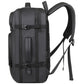 35L Large Water-Resistant Expandable Laptop Travel Backpack with USB Charging Hole
