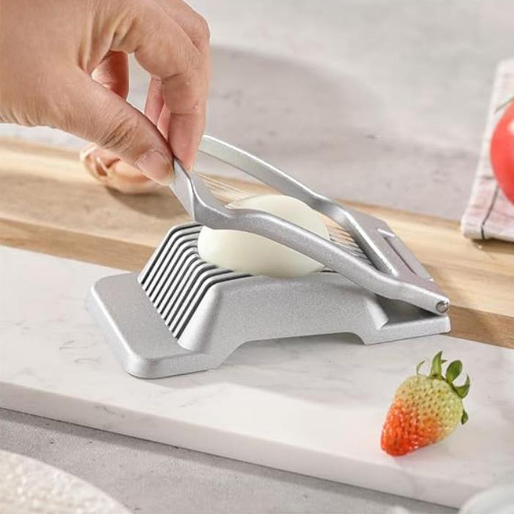 Stainless Steel Hard Boiled Egg Slicer