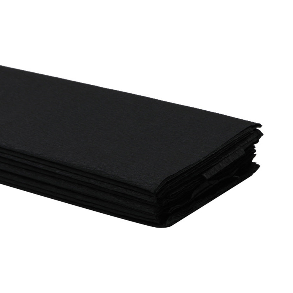 10 Crepe Paper Sheets 50x100cm for Gift Wrapping and Flower Crafts
