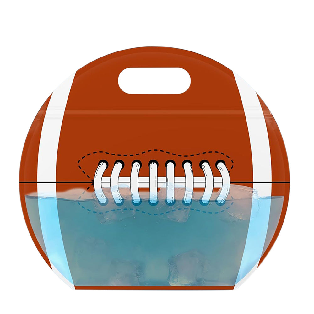 20 Soccer and American Football Resealable Candy Bags with Handles