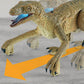2.4G Dinosaur Toy Remote Control Walking Roaring Velociraptor