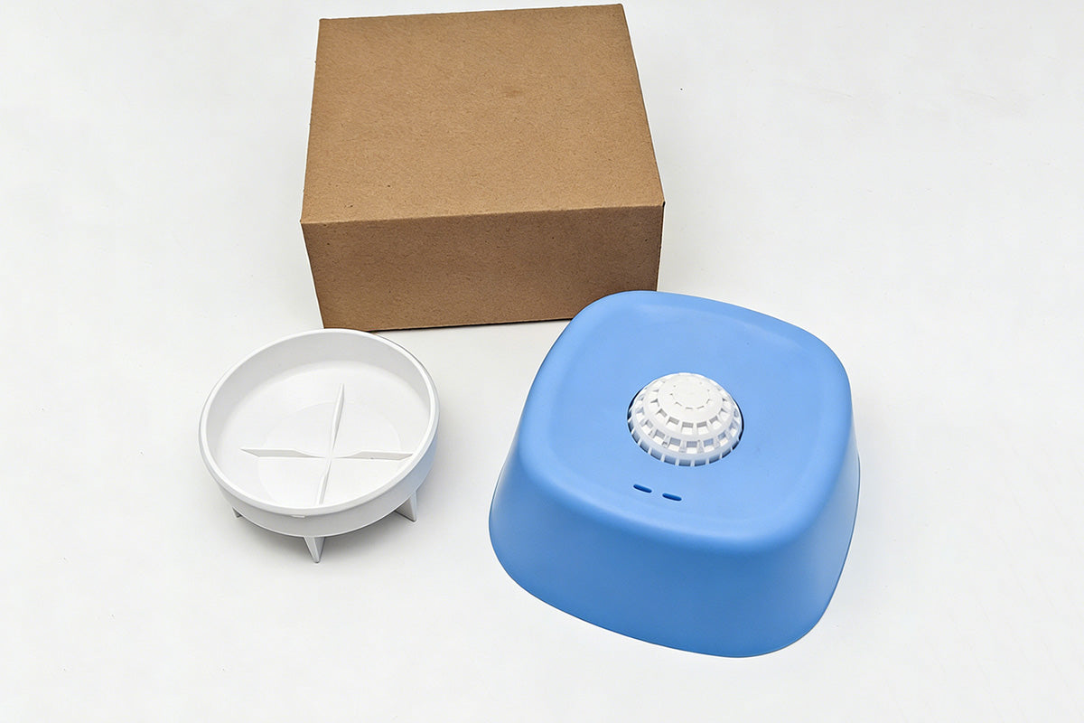 Slow Feeder Dog Bowls With Rolling Ball For Liquid Treat Training Snack Bowl