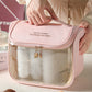 Clear Makeup Bag with Hanging Hook for Travel Organizer for Accessories
