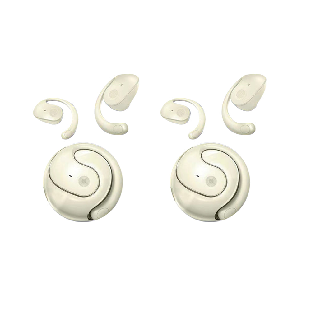 2Pcs Wireless Bluetooth 5.3 Noise Reduction Open Ear Earbuds