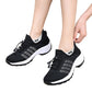 Breathable Stretch Mesh Slip On Walking Sneakers for Men and Women-White
