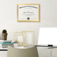 Certificate Frame with PVC for Diploma Document Photo Display