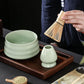 4Pcs Traditional Matcha Tea Set Bowl Whisk Scoop Accessories