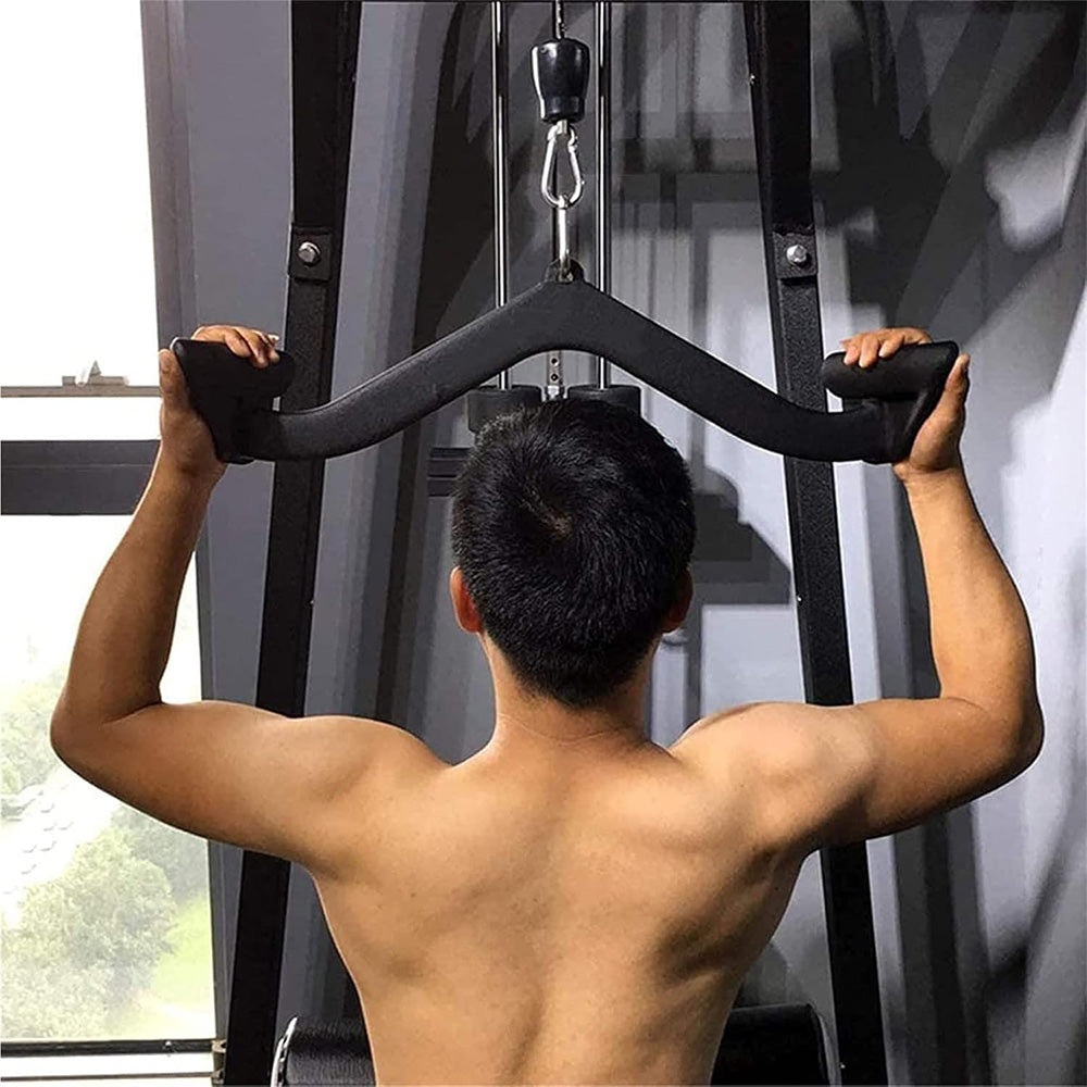 Back Exercise Pulley Attachment Lat Pulldown Handle for Cable Machine Home Gym