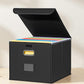 File Organizer Box With Lid Collapsible File Folder Organizer For Office Document