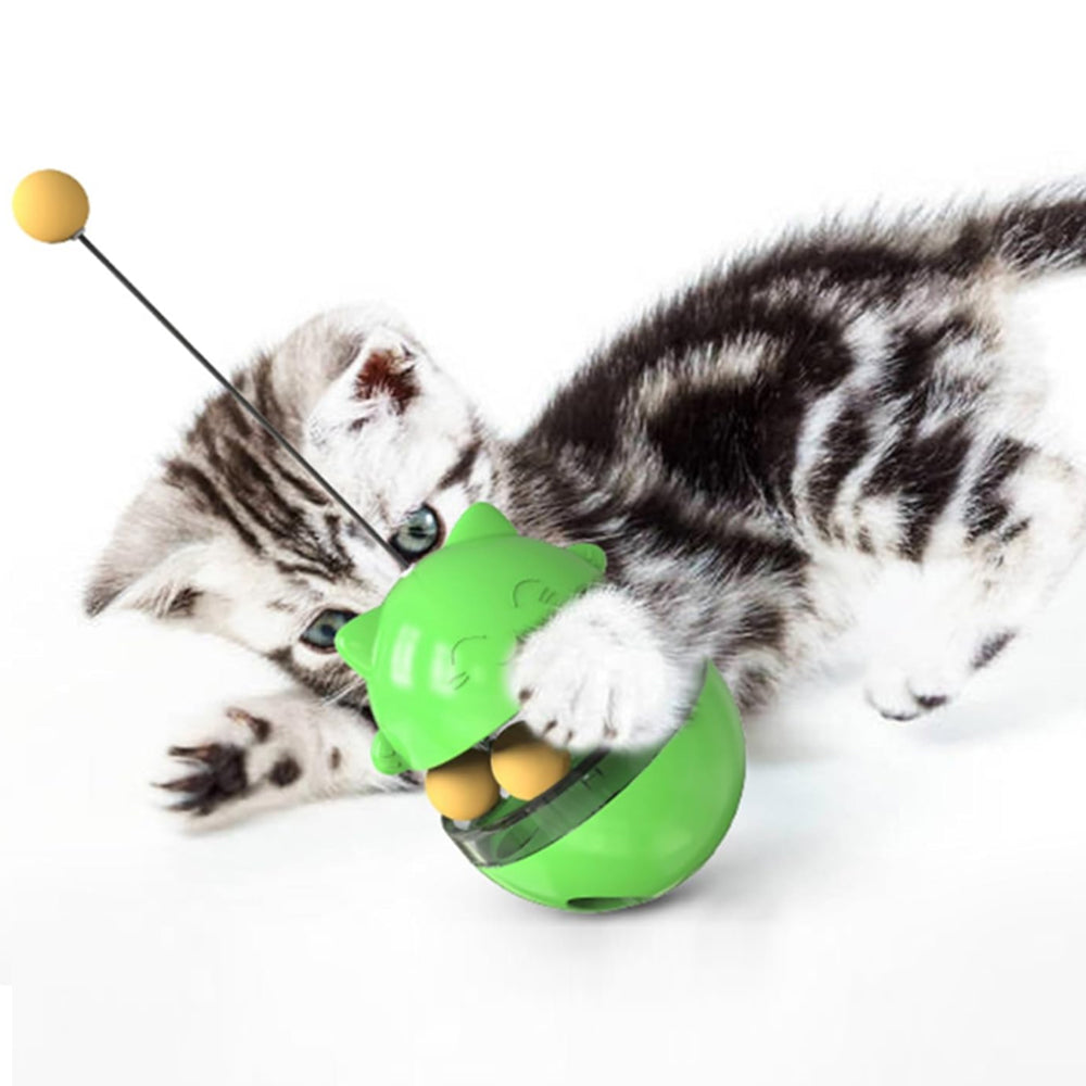 Cat Treat Ball Tumbler Interactive Toy