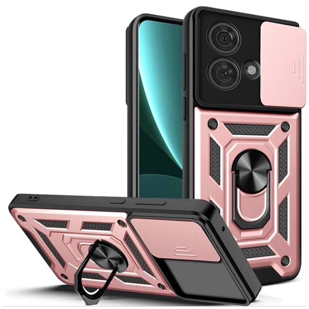 Case and Tempered Glass Screen Protector Set for Moto G86 Power