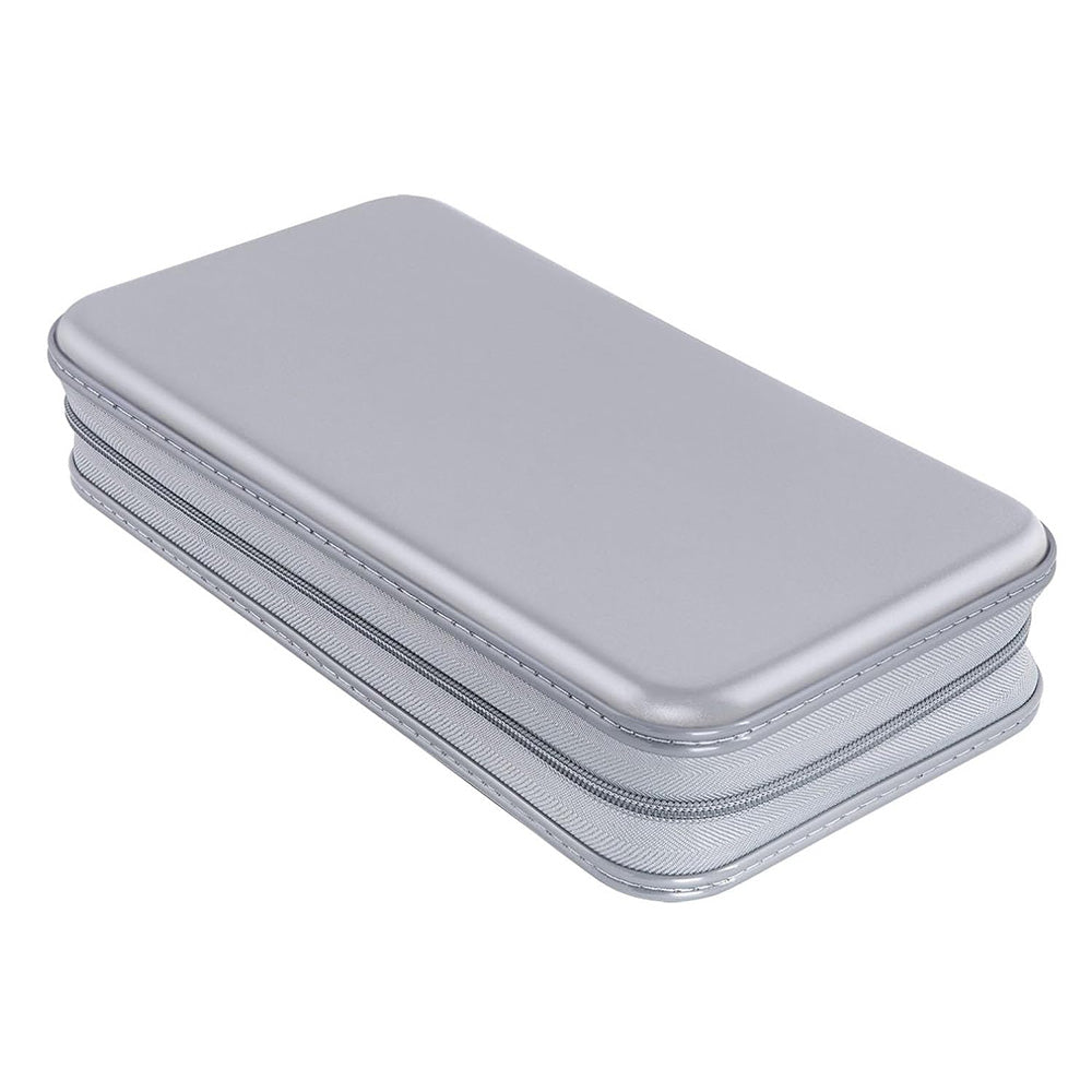 80 Capacity CD DVD Disc Holder Storage Case with Carry Handle
