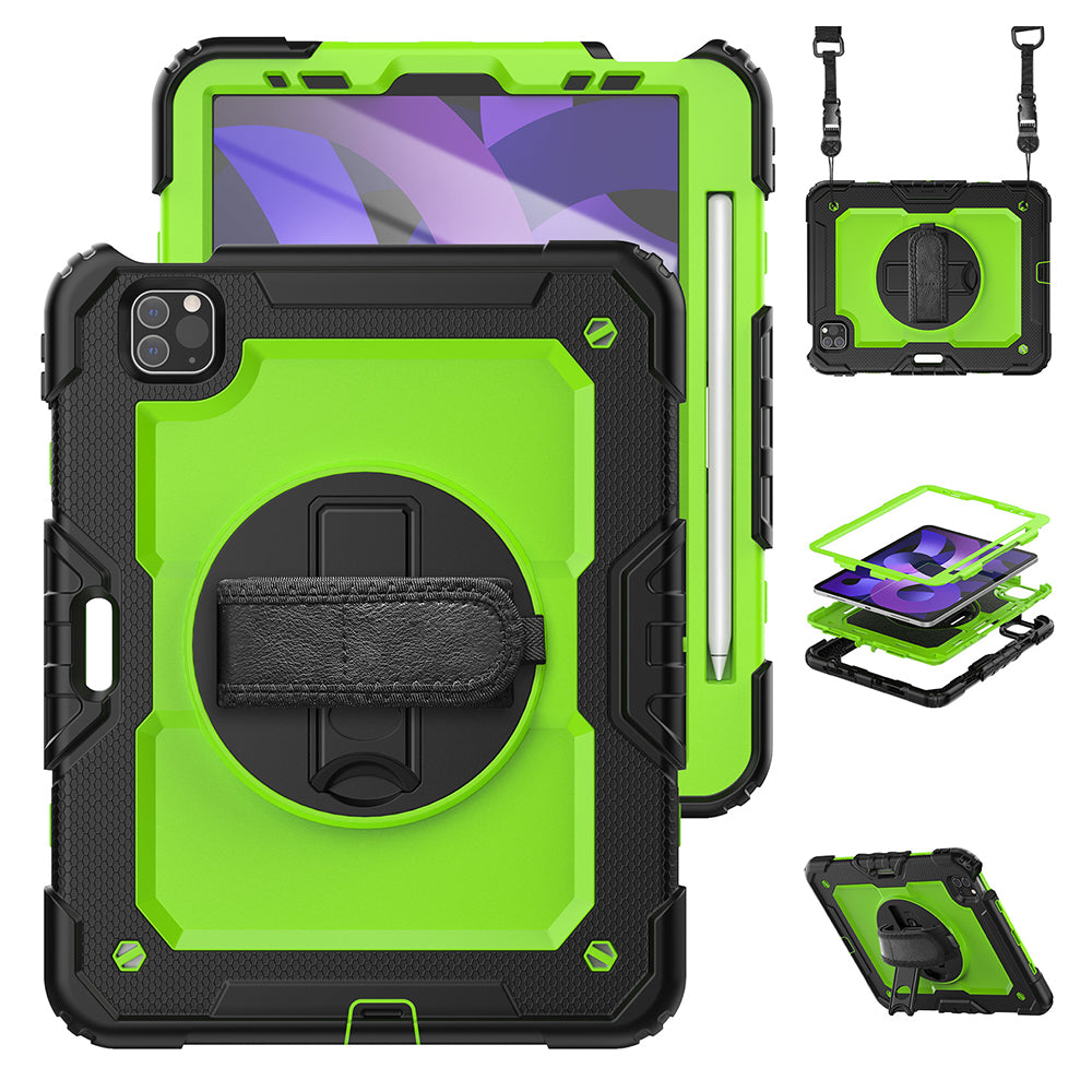 Shockproof Protective Case with Screen Protector for iPad Pro 11(2022/2021/2020/2018)/Air 4 10.9 2020/Air 5 2022