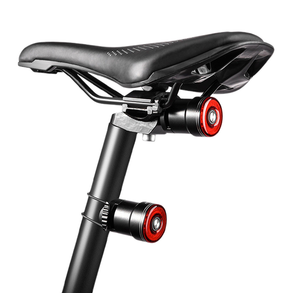 Bike Smart Taillight Auto Brake Sensing Rear Light Warning Saddle Light