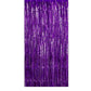 2Pcs 2m Metallic PET Foil Fringe Door Curtains for Party Backdrops
