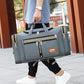 Sports Travel Duffel Bag Large Capacity Waterproof Shoes Compartment