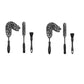 6Pcs Car Wheel Faux Plush Brushes Cleaning Kit