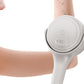 Electric Body Back Scrubber for Shower Dual Handle Bath Brush for Exfoliating Massage