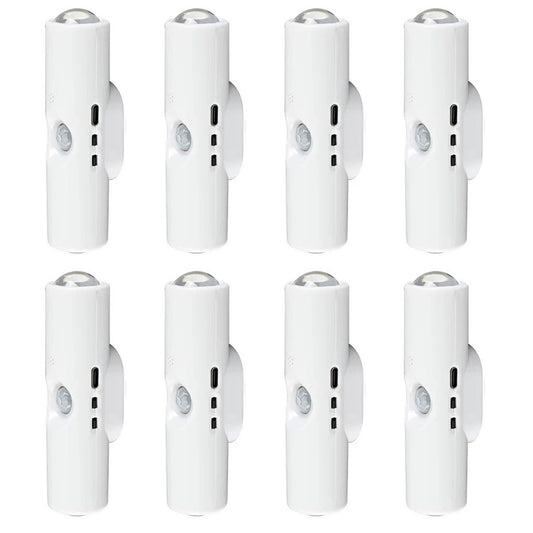 4X2 Pack RGB Motion Sensor Night Light