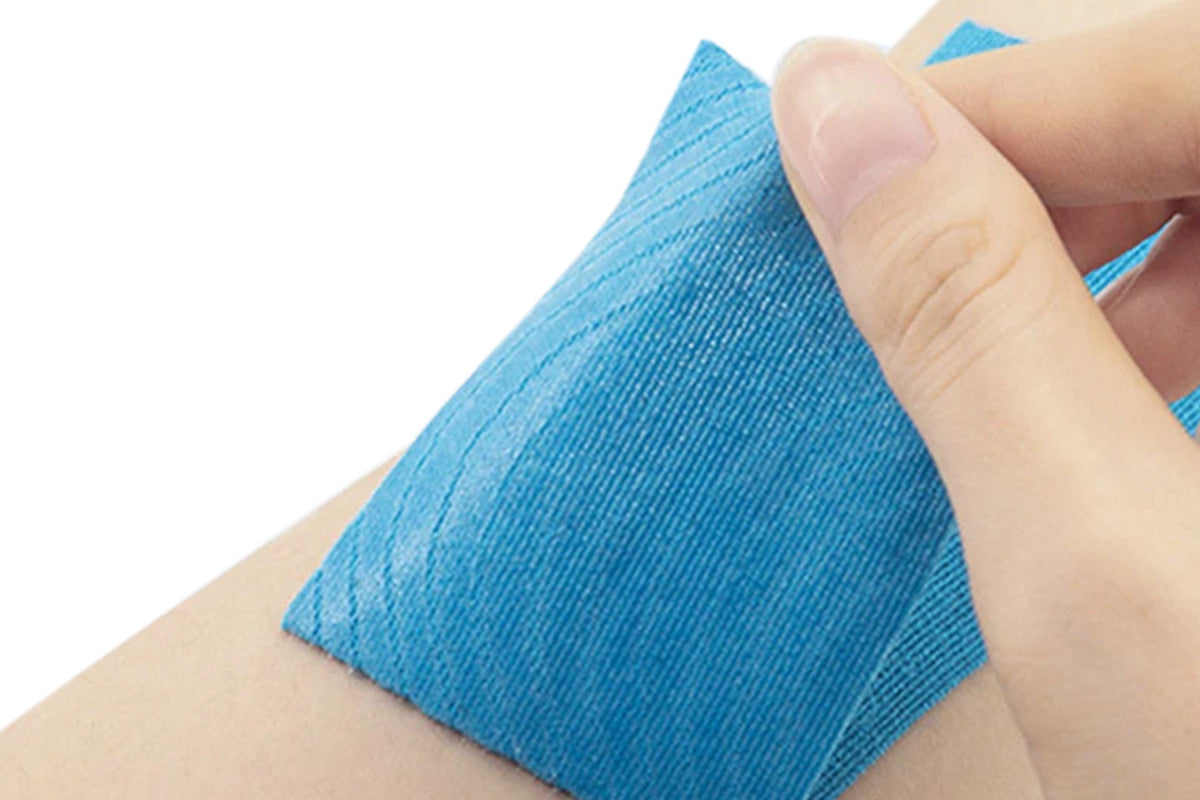 Kinesiology Tape Waterproof Breathable Latex Free Tape for Ankle Wrists Knees
