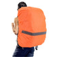 2Pcs Water-Resistant Outdoor Backpack Rain Cover with Reflective Strip
