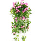 Artificial Morning Glory Vine Hanging Plant for Wall Decor