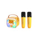 Wireless Bluetooth Karaoke Speaker with Dual Microphones Portable LED Light Music Player