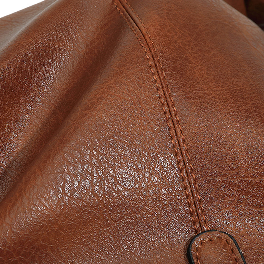 PU Leather Women's Tote Handbag for Work and Travel
