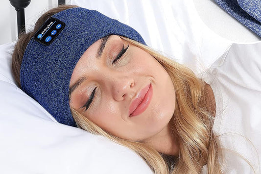 Bluetooth Music Headband Sleep Eye Mask for Running Yoga Calls