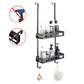 2 Tiers Bathroom Hanging Storage Rack