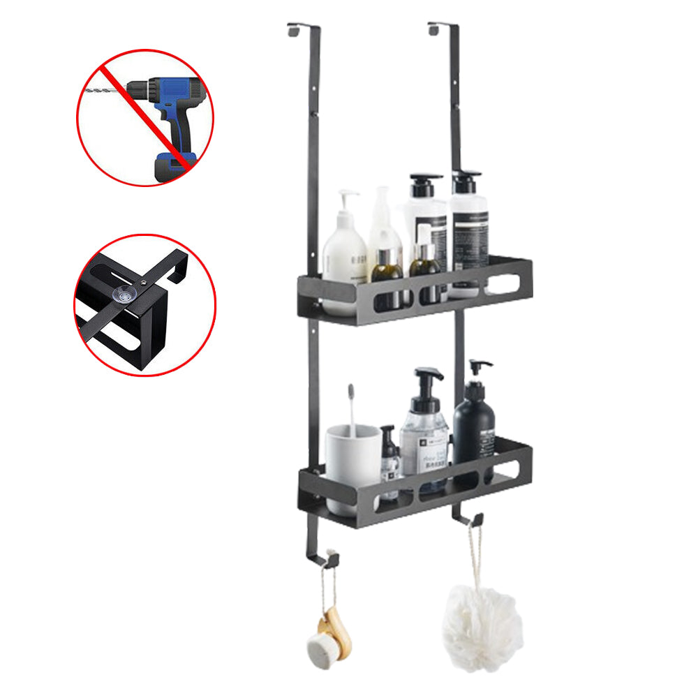 2 Tiers Bathroom Hanging Storage Rack