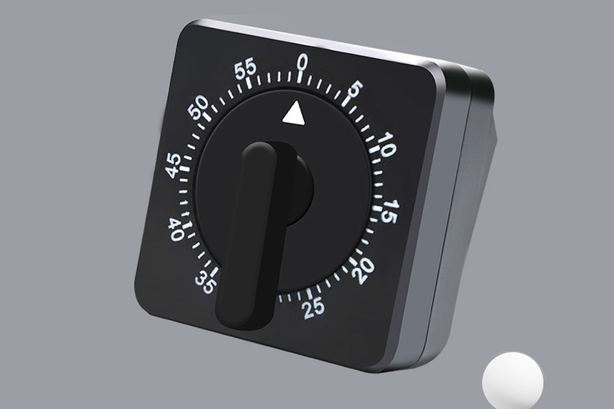 Mechanical Kitchen Timer Battery-Free Countdown Timer for Cooking Studying