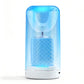U-Shaped Automatic Electric Toothbrush with Sanitizing Cup-Sky Blue