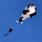 3D Soft Killer Whale Frameless Flying Kite Outdoor Sports Toy