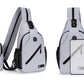 Travel Crossbody Chest Bag for Men and Women Adjustable Sling Backpack