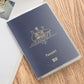 5 Pack Clear Passport Cover Protector Case with Card Slots