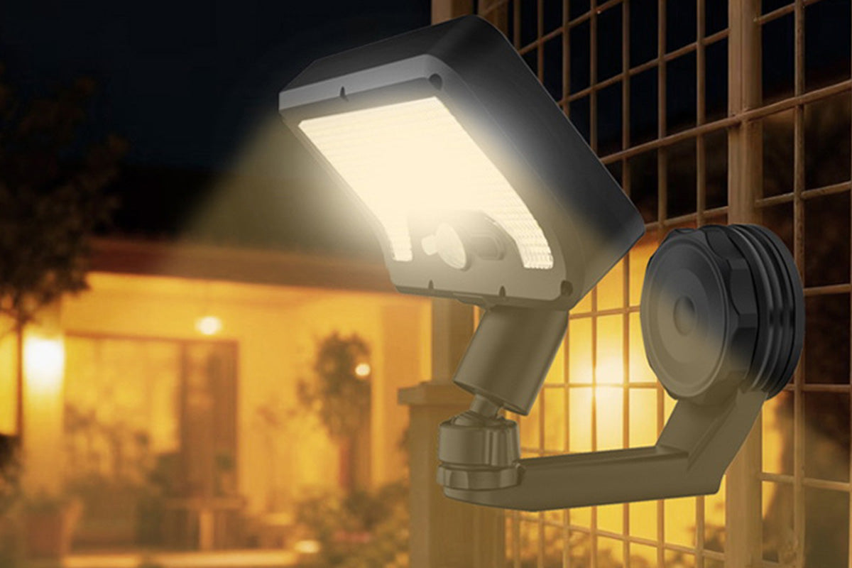 Magnetic Solar Light Outdoor Lamp with Solar USB Dual Charging Method