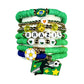 Colorful Soft Clay Football World Cup Bracelets Set for Aldults Soccer Fans