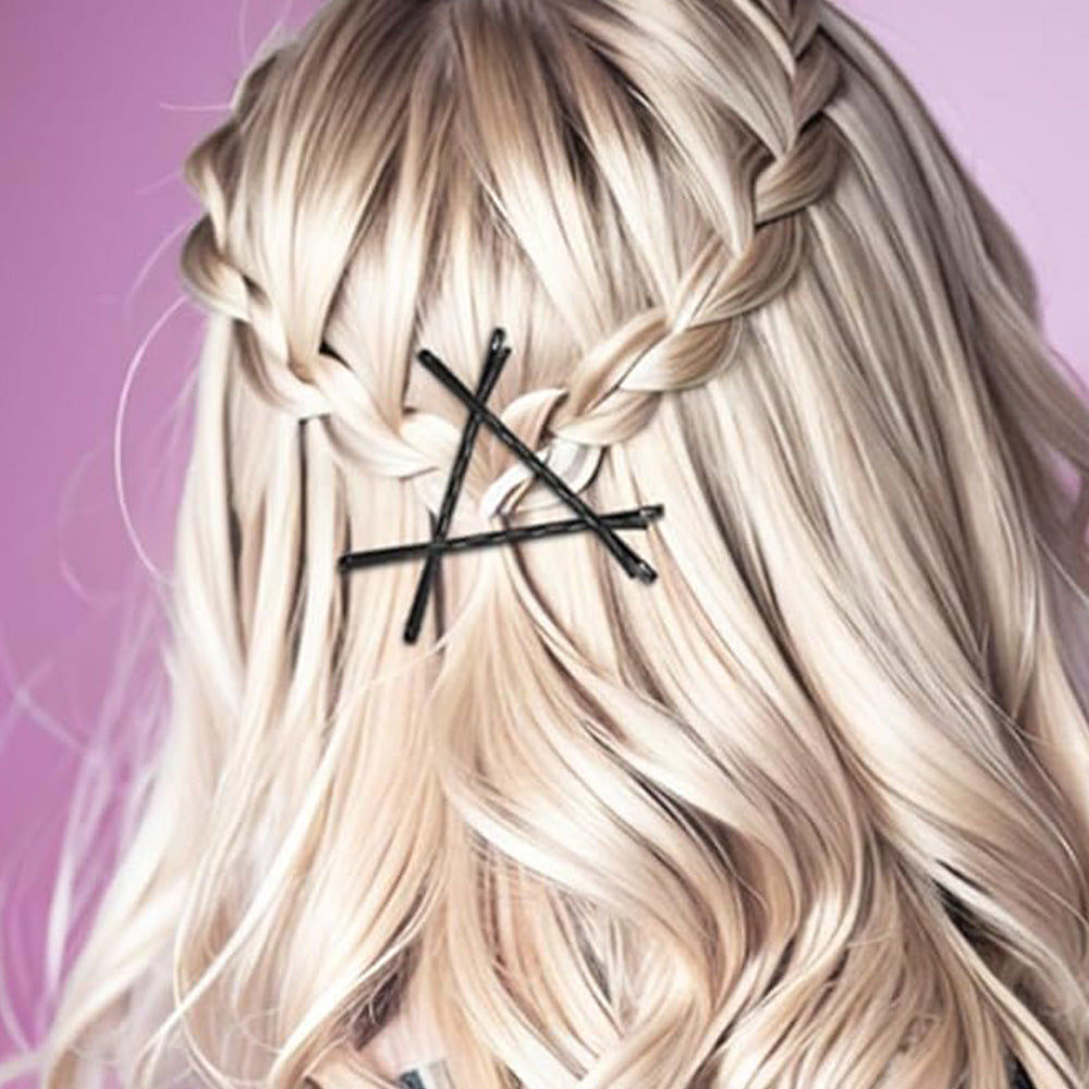 Hair Pins Set with Storage Box Bobby Pins & U Shaped Hair Clips Kit for Bun Updo Styling