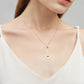 4Pcs Mini Crown Spoon Necklace