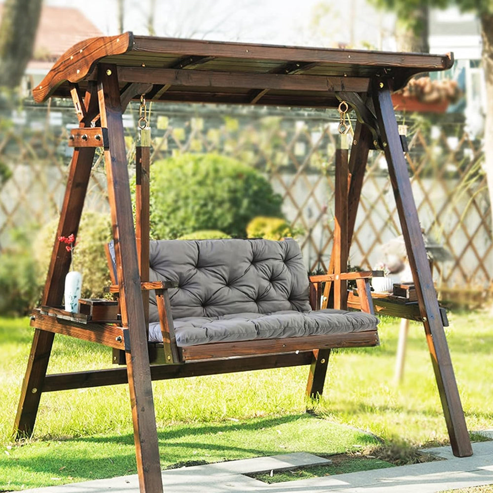 Swing Cushion Bench Soft Padded with Backrest
