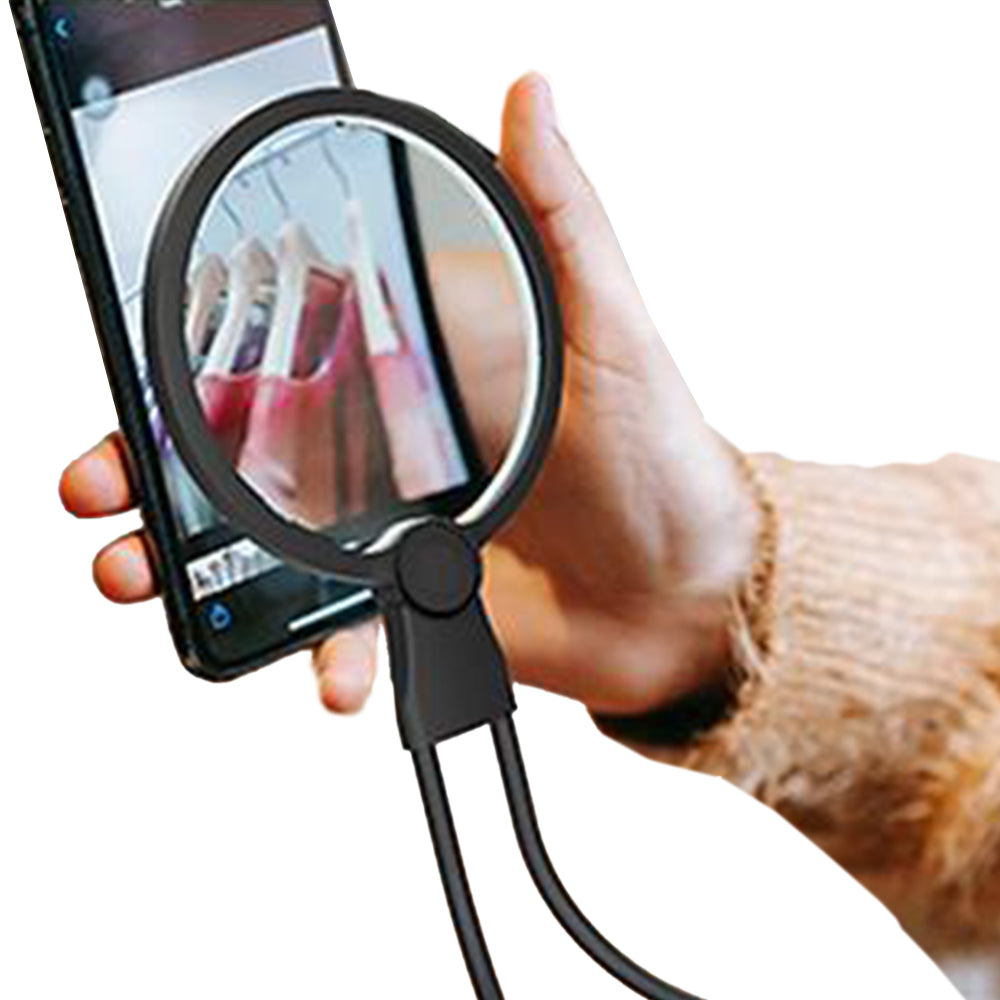 Magnetic Neck 3X Magnifier with Light for Reading