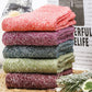 5 Pack Winter Warm Knit Socks Thick Soft Multicolor Free Size for Men and Women