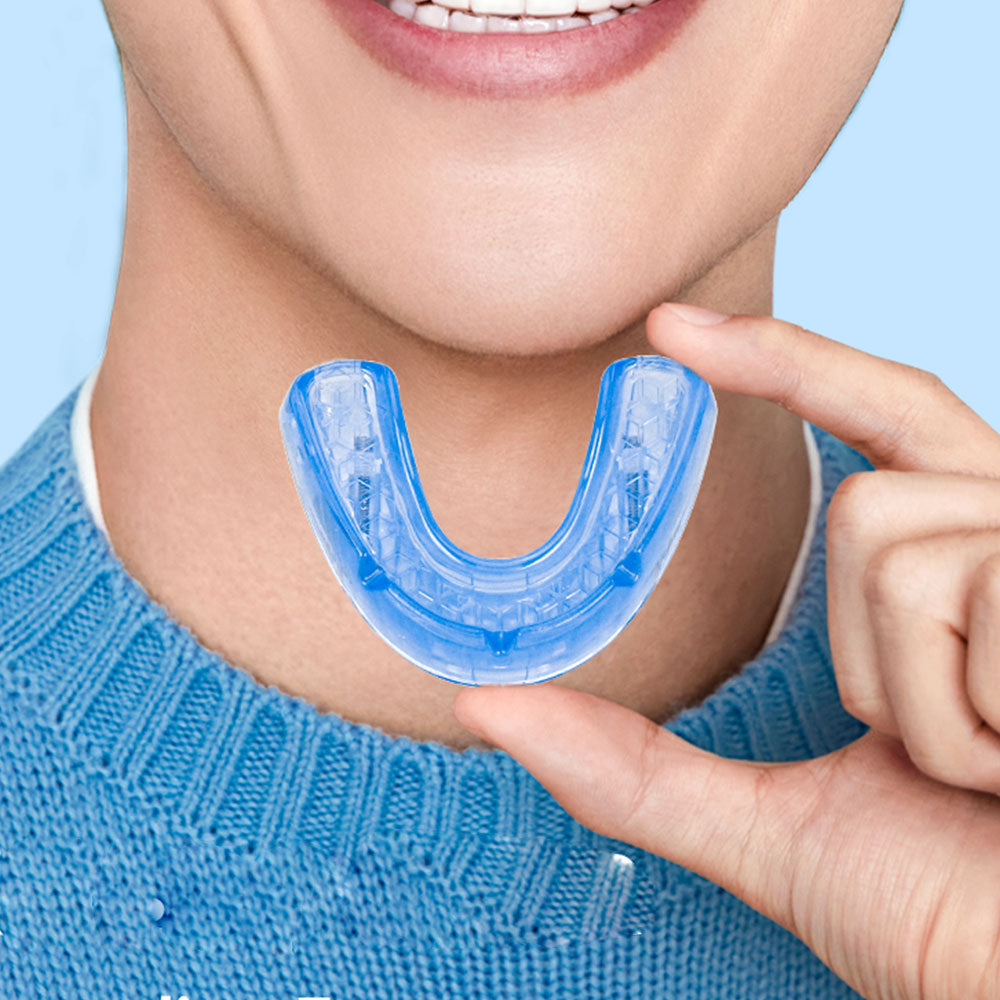 2Pcs Adjustable Anti-Snoring Aid Device Dream Hero Mouth Guard for Teeth Grinding