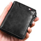 RFID Blocking PU Wallet Anti-theft Cash Credit Card Holder ID Purse