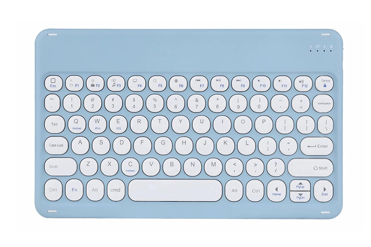 Bluetooth Touchpad for Samsung Galaxy Tab A9 / A9 Plus Detachable Keyboard-Blue
