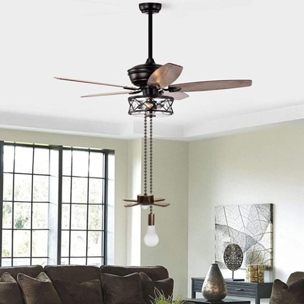 2Pcs Ceiling Fan Light Bulb Pull Chain Beaded Ball Extension Connector Decor